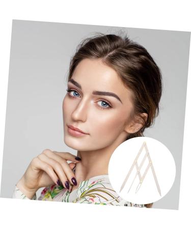 Angoily Eyebrow Tools 2 Pcs Second Generation Scale Kits Molds Microblading Eyebrow Rulers Makeup Set Stainless Steel 25x5x0.6cmx2pcs Silverx2pcs - Buy Online on GoSupps.com