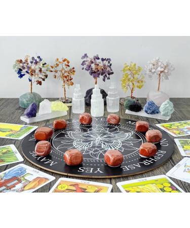 XIANNVXI Red Jasper Crystal Stones Natural Irregular Polished Tumbled Stones Bulk Crystals Gemstones Vase Filler Decorative Stones Reiki Palm Energy Stones 100 Gram G - Red Jasper - Buy Online on GoSupps.com