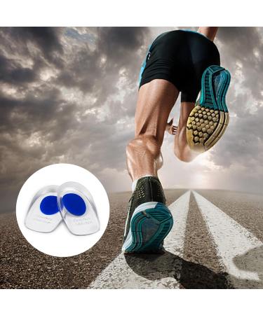 Fousenuk Gel Heel Spur Inserts - 3 Pairs Silicone Cushions for Plantar Fasciitis & Achilles Pain Relief - Orthopedic Insoles for Shoes - Buy Online on GoSupps.com