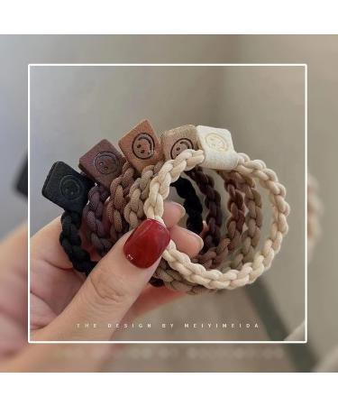 Hair Ties for Thick Hair Hair Elastic Braids Band for Teen Girls Women Ponytail Holder - Buy Online on GoSupps.com