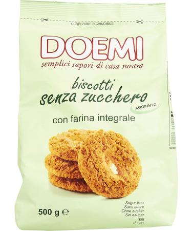3 Doemi Biscotti biscuits with whole wheat flour without added sugar 500 g of cakes
