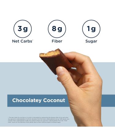 Designs for Health Cocommune (12 Count) | Prebiotic Fiber Bar with 8 g Fiber to Support Gut Health Digestion & Microbiome Balance Vegan Dairy-Free Soy-Free Non-GMO - Buy Online on GoSupps.com