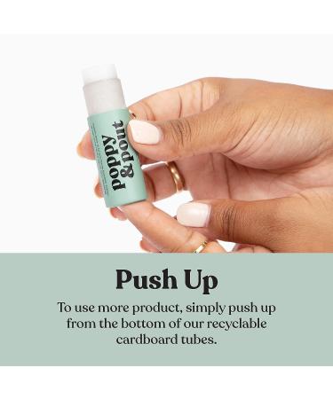 Poppy & Pout 10pk Gift Box | Natural Lip Balm in Sustainable Tubes - Handmade, Cruelty-Free with Beeswax, Vitamin E, Organic Coconut Oil | All Flavors Included - Buy Online on GoSupps.com