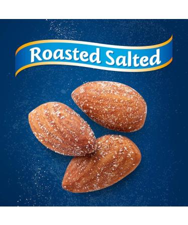 Blue Diamond Almonds Roasted Salted Flavored Snack Nuts Resealable Can (Pack of 4) - Buy Online on GoSupps.com