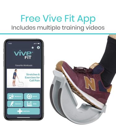 Vive Foot Rocker: Calf Stretcher for Achilles Tendinitis & Plantar Fasciitis Pain Relief - Buy Online on GoSupps.com