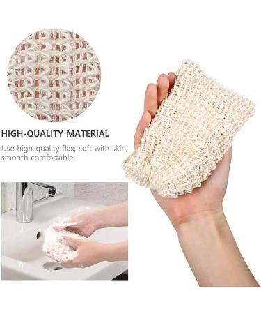 2 PCs Sisal Soap Bags for Solid Shampoo & Organic Soap - Eco-Friendly Storage Solution - Buy Online on GoSupps.com