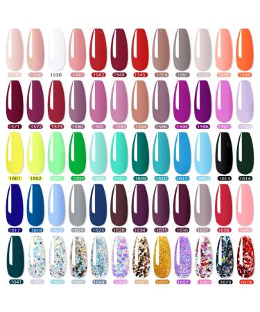 VENALISA Gel Paint for Nails Art Kit - 60 Colors Solid Gel Polish Set for Professional Nail Salon DIY - Spider Painting Gel Nail Polish for Manicure - Gift for Her - 60 Count - Buy Online on GoSupps.com