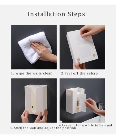 HASPINH Magnetic Dryer Sheet Holder & Organizer - Beige | Laundry Room Storage Container - Buy Online on GoSupps.com