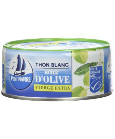Petit Navire White tuna in extra virgin olive oil msc - Can of 112g drained net weight