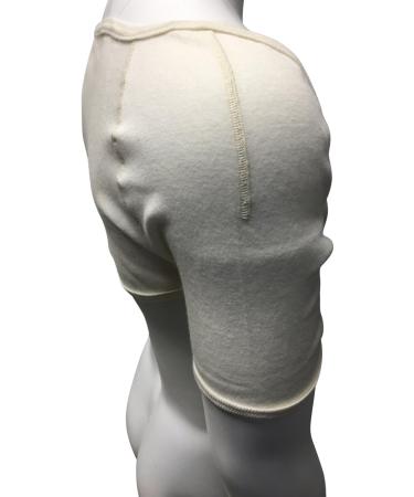 OTC Shoulder Warmer for Arthritis Relief - Angora Fabric White Large - Buy Online on GoSupps.com