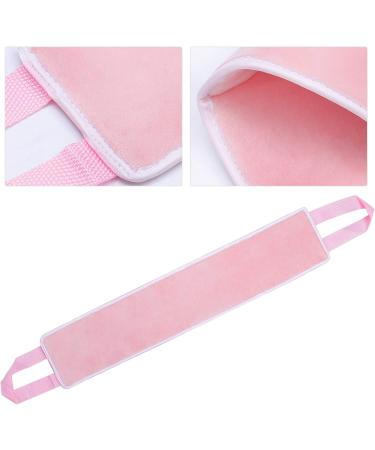 Minkissy Flocking Back Strip Back Tanning Applicator Cream Applicator Tanning Lotion Hydrating Lotion Self Tanning Back Tan Applicator Back Self Tanner Face Pink Accessories Fiber - Buy Online on GoSupps.com