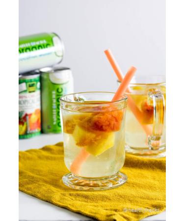 Nature Factor Organic Coconut Water 10oz Cans (12 Pack) - Pure Hydration in Convenient Packaging - Buy Online on GoSupps.com