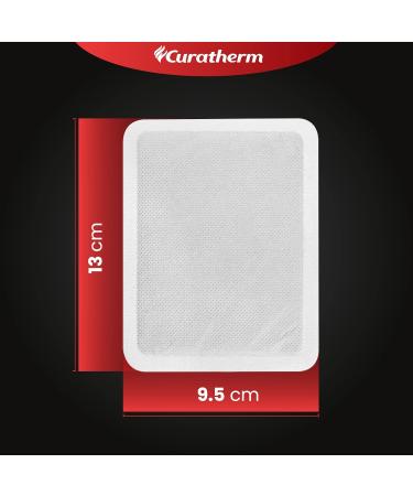 Curatherm 10x Heat Back Neck & Shoulder Warmers - 12 Hours Deep Heat Relief | International Shipping - Buy Online on GoSupps.com