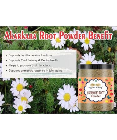 NIGHT Akarkara Root Powder | Anacyclus Pyrethrum | Pellitory Root - 200 GM | Premium Quality for Health & Wellness - Buy Online on GoSupps.com