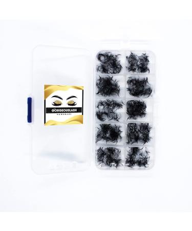 Shop 1000 Premade Lash Fans - 10D 8D 7D 6D 5D 4D 3D Eyelash Extensions - Handmade Quality 8D Curl D 10mm - Buy Online on GoSupps.com