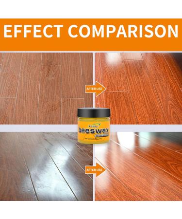 Beeswax Furniture Polish - Natural Furniture Care Polishing Beewax Wood Furniture Cleaner and Polish for Furniture Floor Tables and Cabinets 80g - Buy Online on GoSupps.com