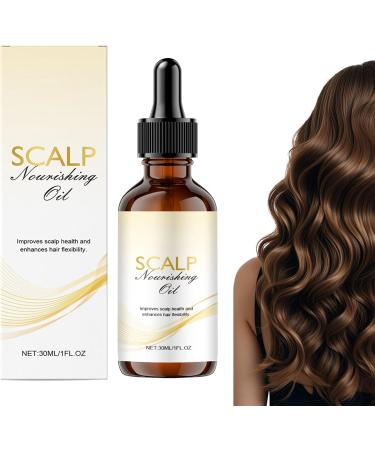 Fortifying Hair Oil - 30ml Moisturizing Treatment for Fine Damaged Hair - Fast Absorption Repairing Treatment for Women with Damaged Fine Curly Short and Long Hair Morning - Buy Online on GoSupps.com