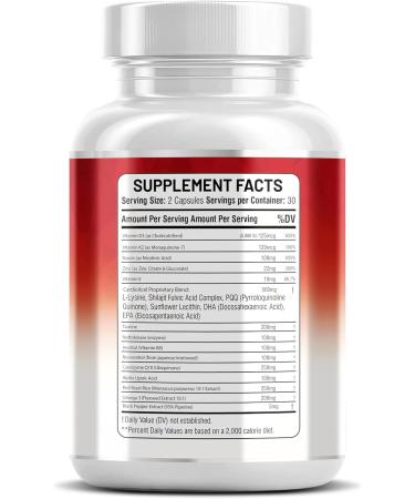 Kun Shafi COQ10 250mg Red Yeast Rice Omega-3 PQQ Nattokinase Resveratrol & More Heart & Cardiovascular Support Supplement for Women & Men with Vitamin D3 K2 E Zinc 60 Ct - Buy Online on GoSupps.com