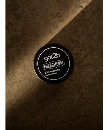 Got2b - PhenoMENal - P te Modelante Cheveux - Ne Colle Pas - R sultat Naturel - Fixation Contr l e - Coiffant Cheveux - Formule V gane - 96% d'ingredients d'origine naturelle - Pot 100 ml 100 ml (Lot de 1) - Buy Online on GoSupps.com