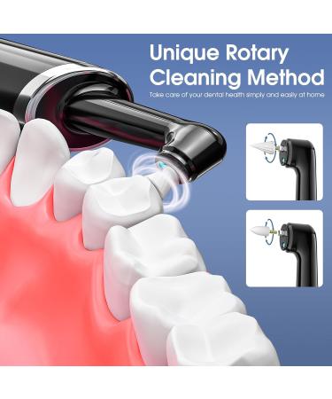 Hangsun Tooth Polisher - Multifunctional Teeth Whitening Kit with 5 Brush Heads | Plaque Removal, 5 Modes, Rechargeable | IPX6 Waterproof - Buy Online on GoSupps.com