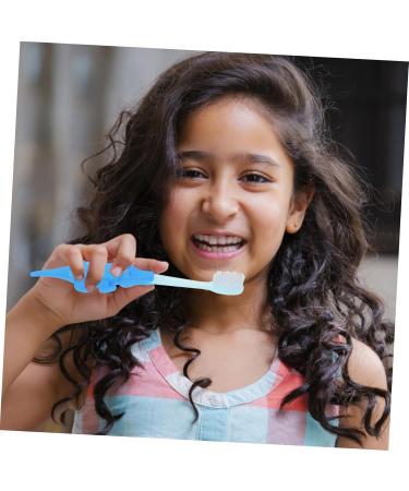 PartyKindom 24pcs Small Crocodile Toothbrush Set - Baby-Safe with Small Heads & PP Sticks for Dental Care - Buy Online on GoSupps.com