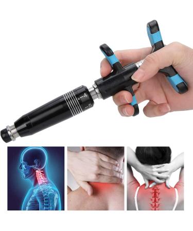 Professional Manual Spine Activator - Stainless Steel Chiropractic Adjustment Tool for Effective Back Massage (Black) | International Shipping Available - Buy Online on GoSupps.com