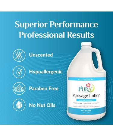 Professional Arnica Therapy Massage Lotion - Unscented Hypoallergenic Natural Deep Tissue Relief & Skin Moisturizer - 128oz for Wellness & Physical Therapy - Buy Online on GoSupps.com