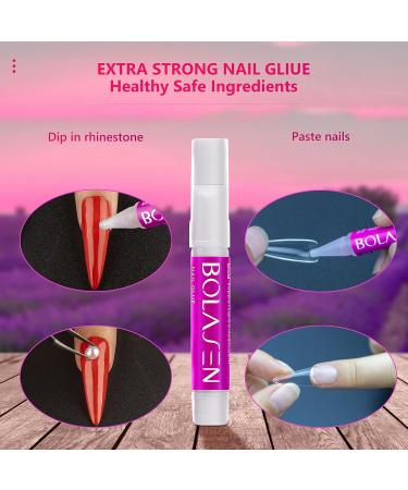 Fully Covering Stiletto Nail Tips - 120 Transparent Gel & Acrylic False Nails | DIY Nail Art & Studios | 10 Sizes Available - Buy Online on GoSupps.com