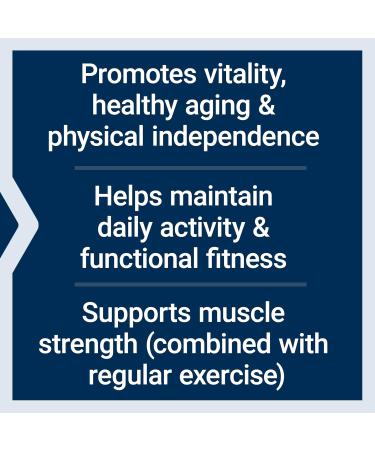 Life Extension Active Vitality & Strength Functional Fitness Muscle Health Physical Independence 1-Daily Non-GMO Gluten-Free 30 Capsules - Buy Online on GoSupps.com