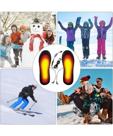 Buy IxyHKB Heated Insulation Soles - USB Rechargeable Foot Warmers Washable Heating Pillows 3 Heat Levels Perfect Heated Shoe Inserts for Men (Sizes 35-40) - Buy Online on GoSupps.com