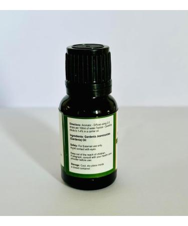 Gardenia Absolute Essential Oil (Gardenia jasminoides) 100% Pure Natural Uncut Therapeutic Grade Oil 50ml - Buy Online on GoSupps.com