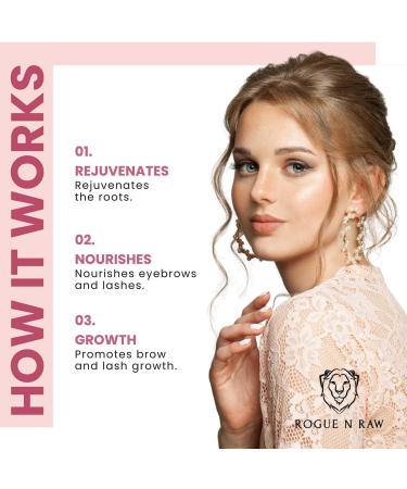 Buy Eyebrow Growth Serum - 3ml Natural Ingredients for Thicker Brows & Lush Lashes - Enhance Your Eyebrows Naturally - Buy Online on GoSupps.com