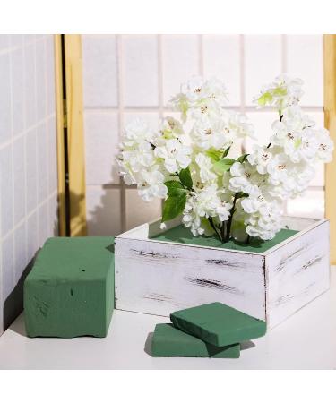 Floral Foam Blocks (4 Bricks) - Green Wet Florist Foam for Fresh and Artificial Flowers - 8.8x4.1x2.7 Size for Arts and Crafts - Buy Online on GoSupps.com