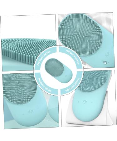 Housoutil 1 Set Facial Cleanser Beauty Instrument Facials Machine Cleansing Instrument Beauty Apparatus Facial Clean Instrument Facial Massage Instrument Face Nursing Machine Silica Gel - Buy Online on GoSupps.com