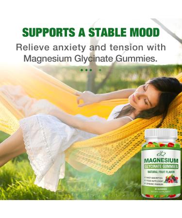 Magnesium Glycinate Gummies for Adults and Kids 600mg High Absorption Potassium Magnesium Supplement for Sleep Magnesium L-Threonate 160 Count - Buy Online on GoSupps.com