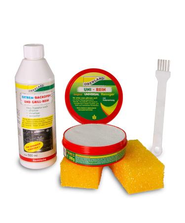 Obelnland UNI-REIN 300 g (2 sponges) + Obenland extreme oven 500 ml (with brush)