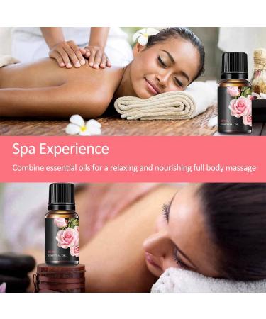 100% Pure Organic Rose Essential Oil - 10ml Travel Size for Diffuser Massage Skin & Hair | Best Rose Oil for Candle & Soap Making - Buy Online on GoSupps.com