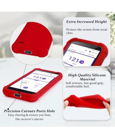 Buy Silicone Case for Omnipod 5 | Soft Gel Skin Cover by YOUSHARES - Red Protection for Your Omnipod Device - Buy Online on GoSupps.com