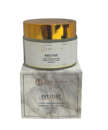 DAR SABIA Anti-Wrinkle & Extra-Firming Day Cream - PRESTIGE Moisturizing & Firming Anti-Ageing Care -100% BARBARIE FIG SEED OIL FOR ALL SKIN TYPES - 50ml