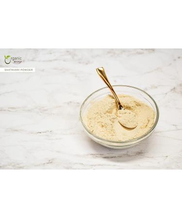 Organic Shatavari Powder - USDA & Kosher Certified | Vegan Non-GMO Gluten-Free | 100% Pure Asparagus Racemosus | Heavy Metal Tested | Resealable 1lb Bag from India - Buy Online on GoSupps.com