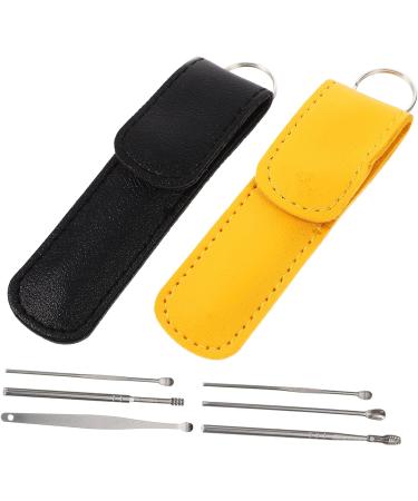 NOLITOY 12 Sets Ear Cleaning Tool - Portable Earwax Cleaner for Effective Ear Wax Removal | Best Ear Wax Scooper & Ear Spoon - Buy Online on GoSupps.com