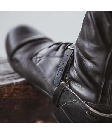 SPRENGER BioThane Spur Straps Stainless Steel 45 cm Grey | Durable Equestrian Gear for International Shipping - Buy Online on GoSupps.com