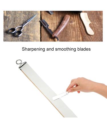 High-Quality Razor Leather Strop Belt - Cowhide Strop for Home Barber & Straight Razor Polishing Accessories - Buy Online on GoSupps.com