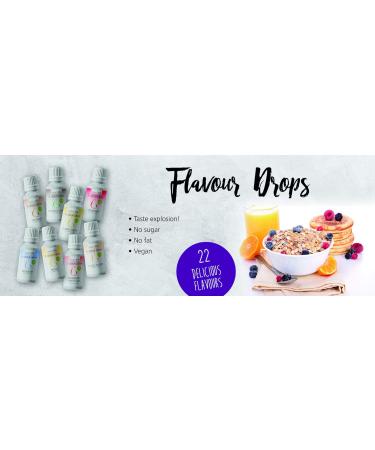 Lean Life Flavor Drops - Vegan Sugar-Free Gluten-Free Honey Aroma - Calorie-Free - Made in Germany - 30ml (Pack of 2) - Buy Online on GoSupps.com
