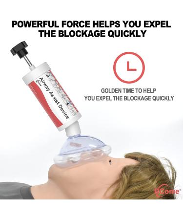 Portable Removal Device - Safe & Effective for Fluids & Obstructions - Easy to Use for Child & Adult - 1 Pack - Buy Online on GoSupps.com