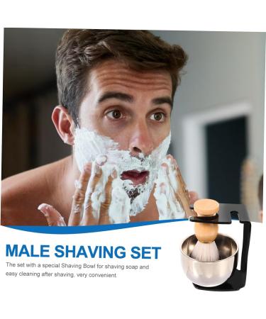 Frcolor Men's Beard Shaving Set - Razor Brush Mug & Bowl for Precision Grooming | International Shipping Available - Buy Online on GoSupps.com