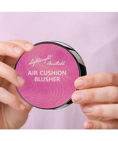 Cheek Blush Face Blush with Mirror Mushroom Applicator Silky Cheek Tint Natural Enhancer Facial Makeup for Effortlessly Elegant - Buy Online on GoSupps.com