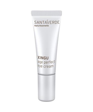 Santaverde / XINGU Age Perfect Eye Cream / smoothing & moisturizing eye cream / Lays regenerating / relieves wrinkle & lines / lets the eyes radiate / pure aloe vera juice / own organic extension / face / men & 100 % vegan / 10 ml / more pleasantScent