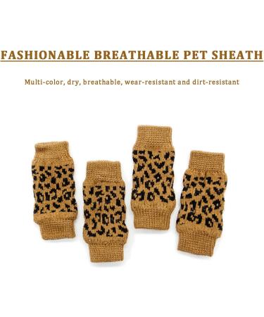 2pcs Dog Elbow Protector Pads Elbow Pads for Dogs Pet Knee Pads Strong Stability Dog Legs Protector for Recovering Injured(B L) Leopard Large - Buy Online on GoSupps.com