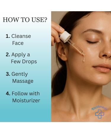 Night Face Serum Lightweight Facial Serum for Evening Skincare Routine Smooth Texture Dropper Bottle 30ml - Buy Online on GoSupps.com